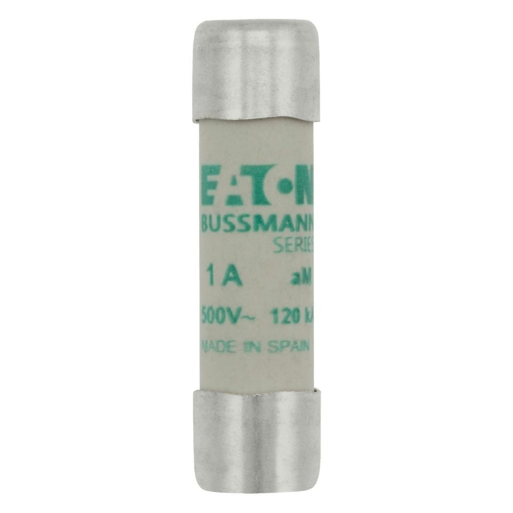 Eaton Sicherungseinsatz C10M1 Typ CYLINDRICAL FUSE 10 x 38 1A AM 500V AC
