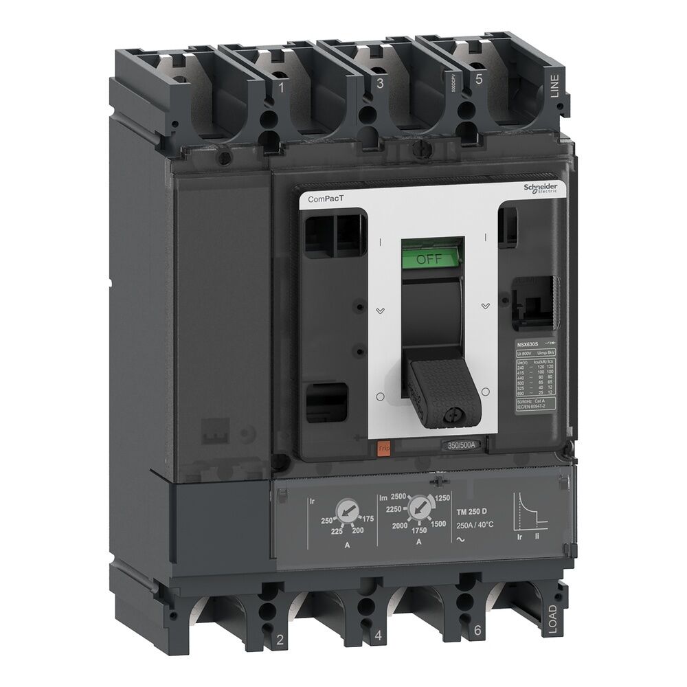 Schneider Electric Kompaktleistungsschalter C63F4TM500D1