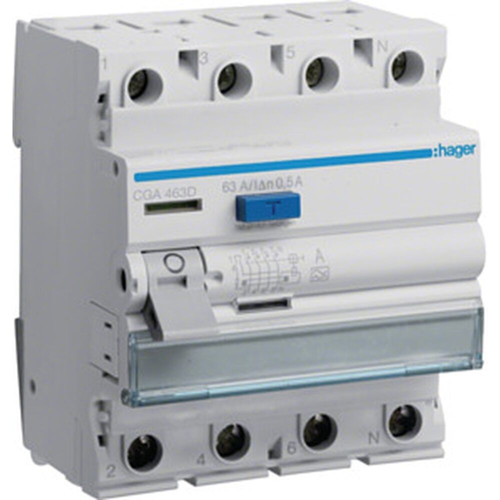 Hager Fehlerstromschutzschalter CGA463D