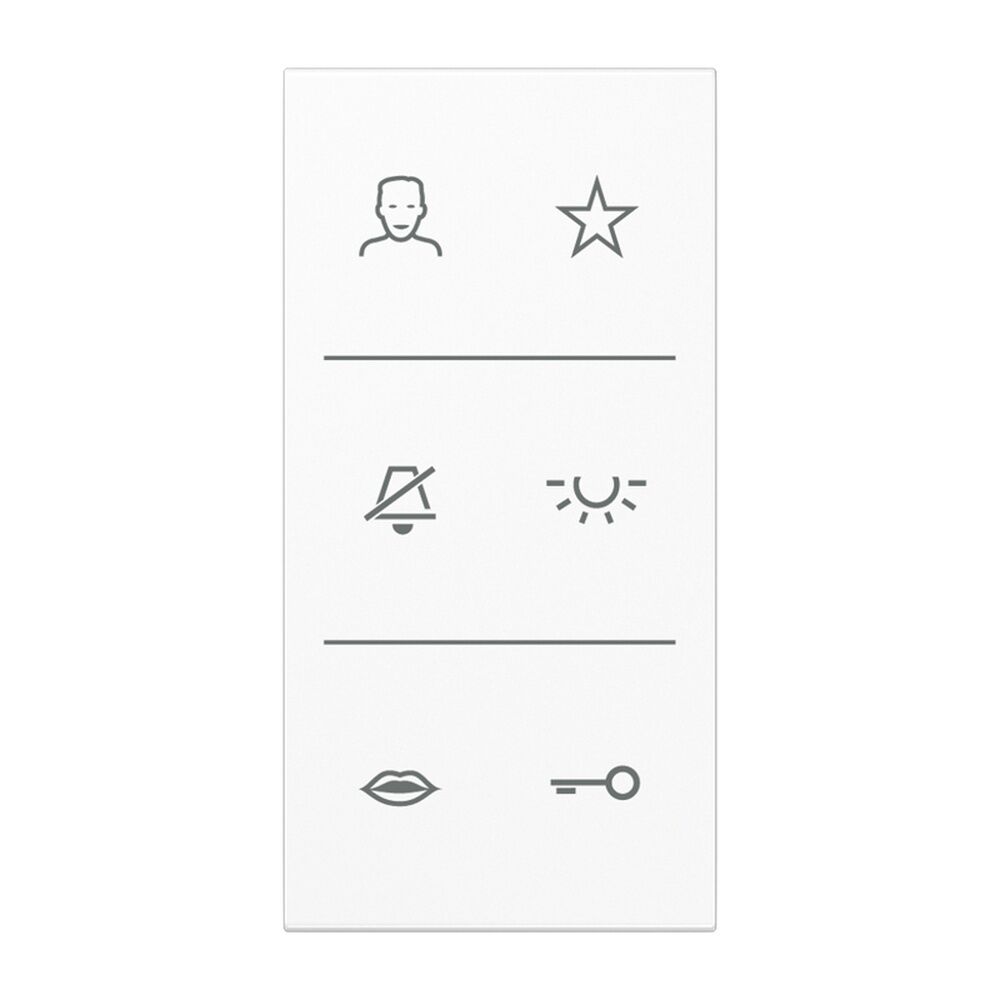 Jung Design-Cover Audio Symbole SI V6 LS DC WW 