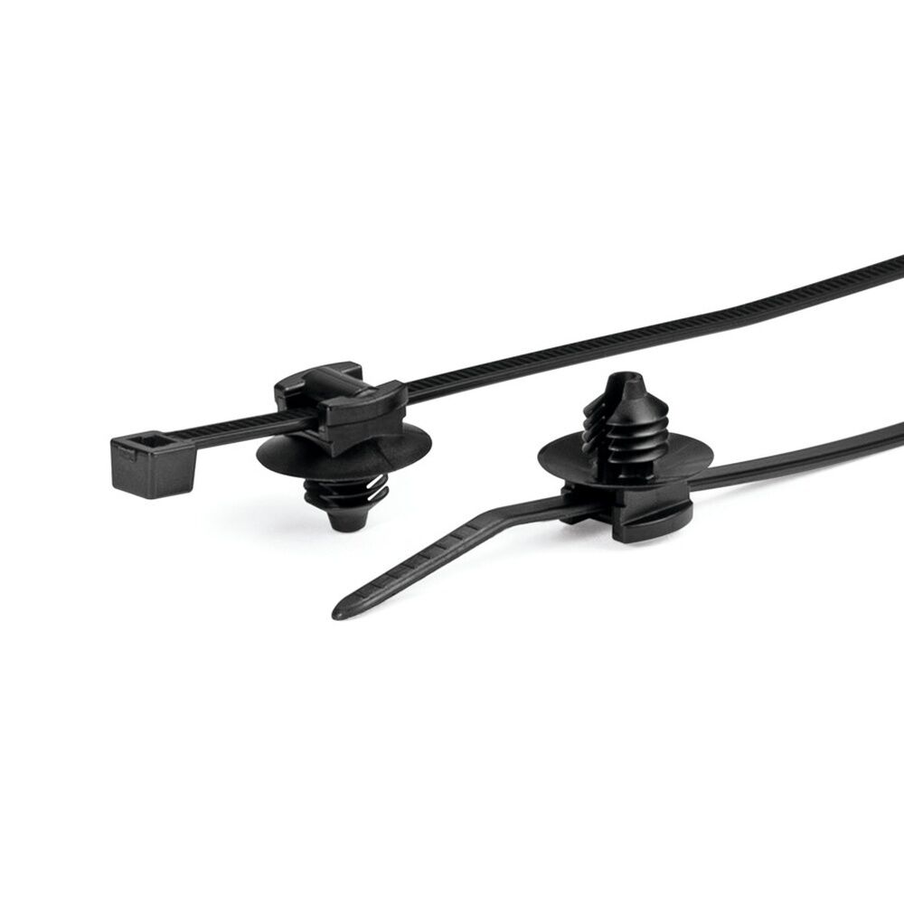 Hellermann Tyton Befestigungsbinder 150-52690 Typ T30RFT6SD-PA66HS/PA66HIRHS-BK (500)