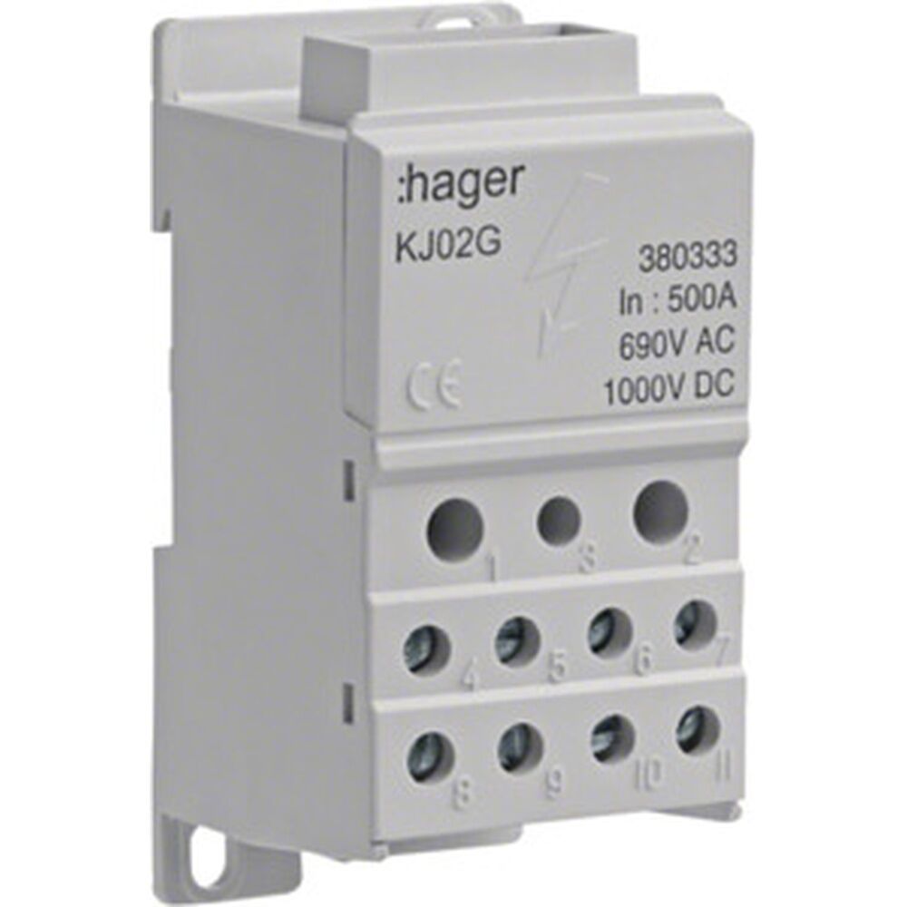 Hager Verteilerblock KJ02G