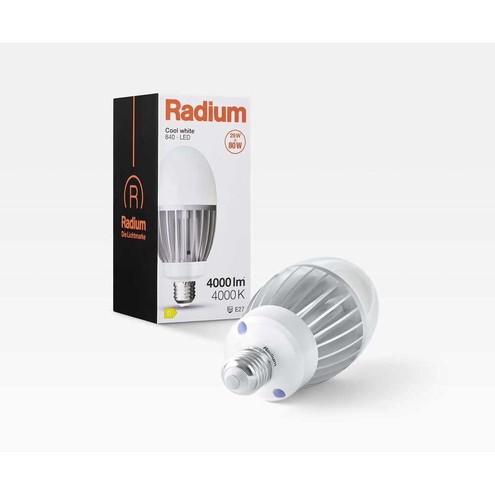 Radium LED Lampe 44020213 Typ RL-HRL80 840/E27 EM