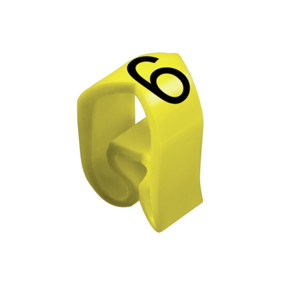 Weidmüller Kabelmarkierungssystem 0253411520 Typ CLI C 3-6 GE/SW 6 MP