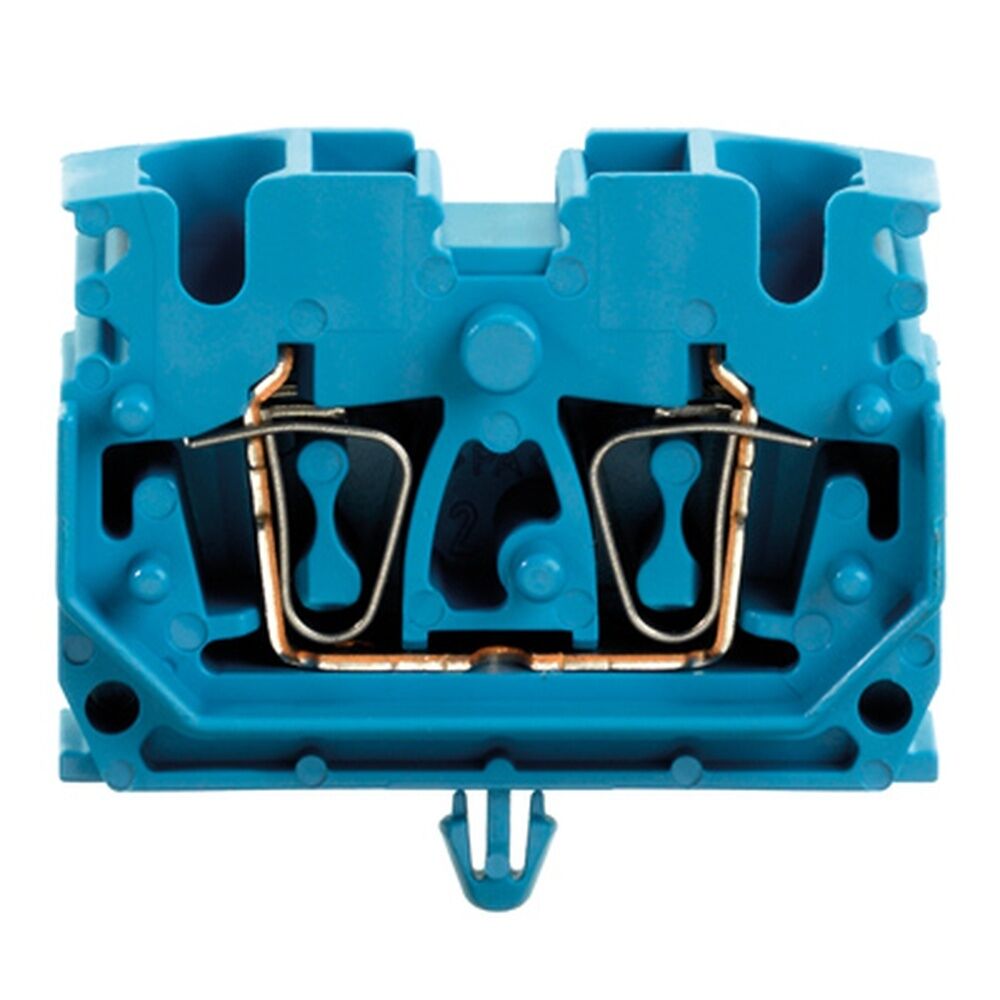 Weidmüller Durchgangs Reihenklemme 1712980000 Typ ZDUB 2.5-2/4AN/RC BL