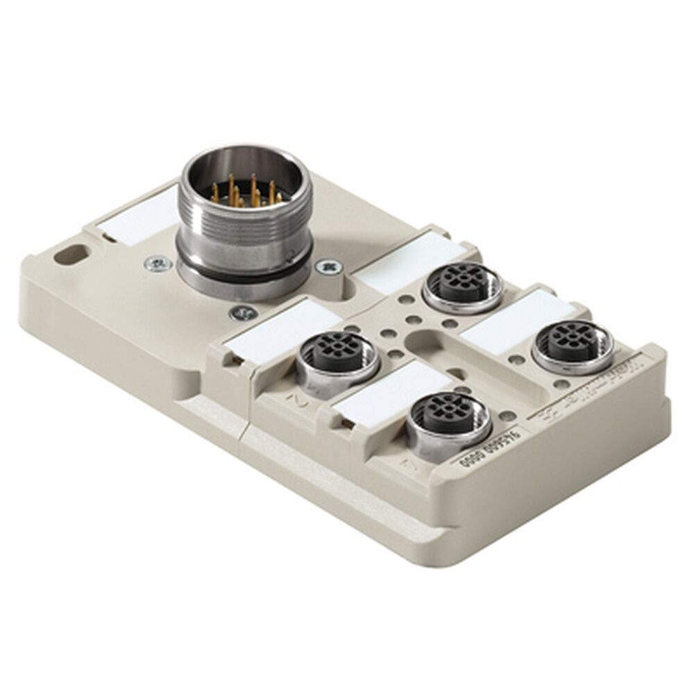 Weidmüller Passiver Sensor Aktor Verteiler 9456000000 Typ SAI-4-S 4P M12