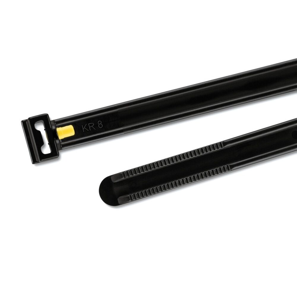 Hellermann Tyton Kabelbinder 121-71299 Typ KR8/33 RAISED DOTS-PA12-BK