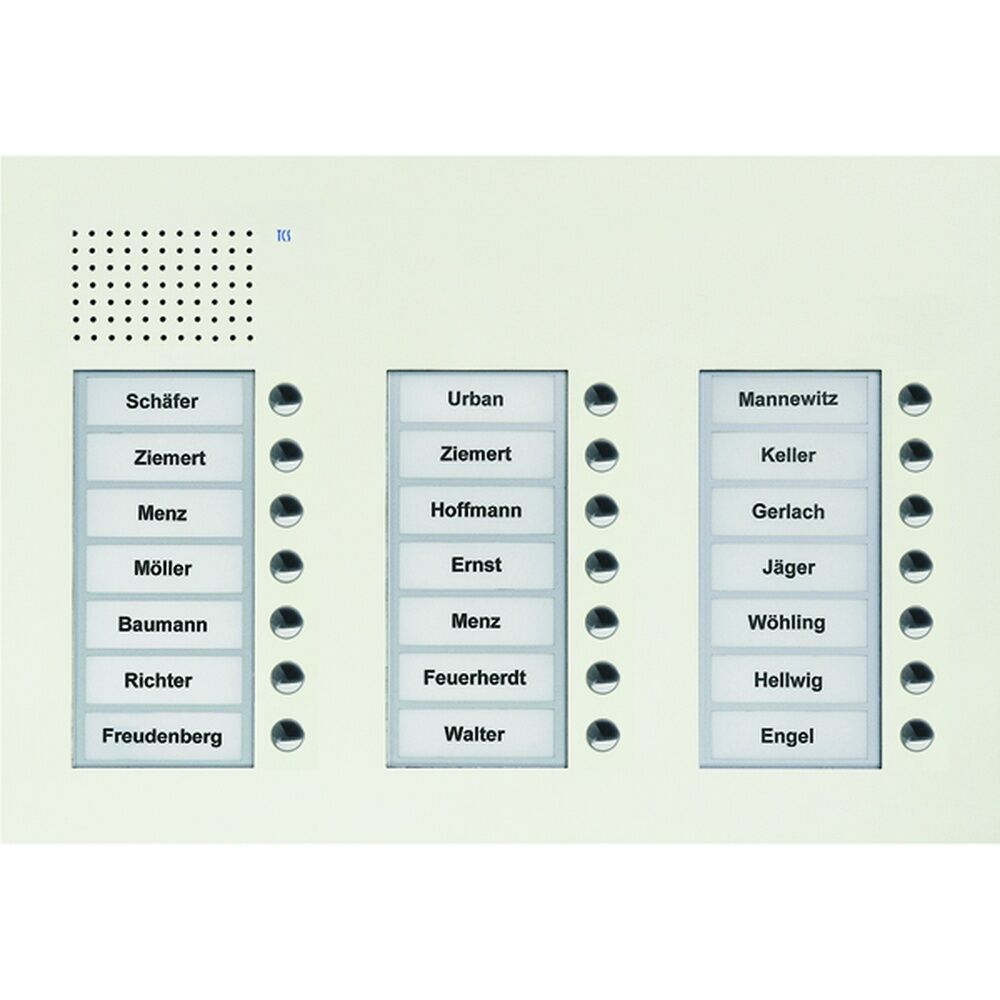 TCS Audio Außenstation PUK21/3-WS