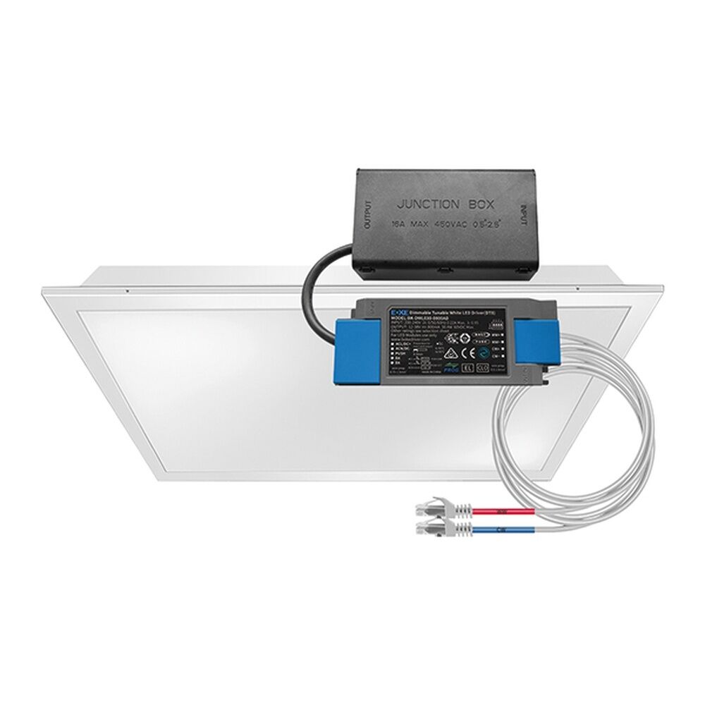 ESYLUX Deckeneinlegeleuchte EQ10132520 Typ CELINE2 PNL 625 DDP OP 3800 8TW IP20 DALI2 DT8 SET 