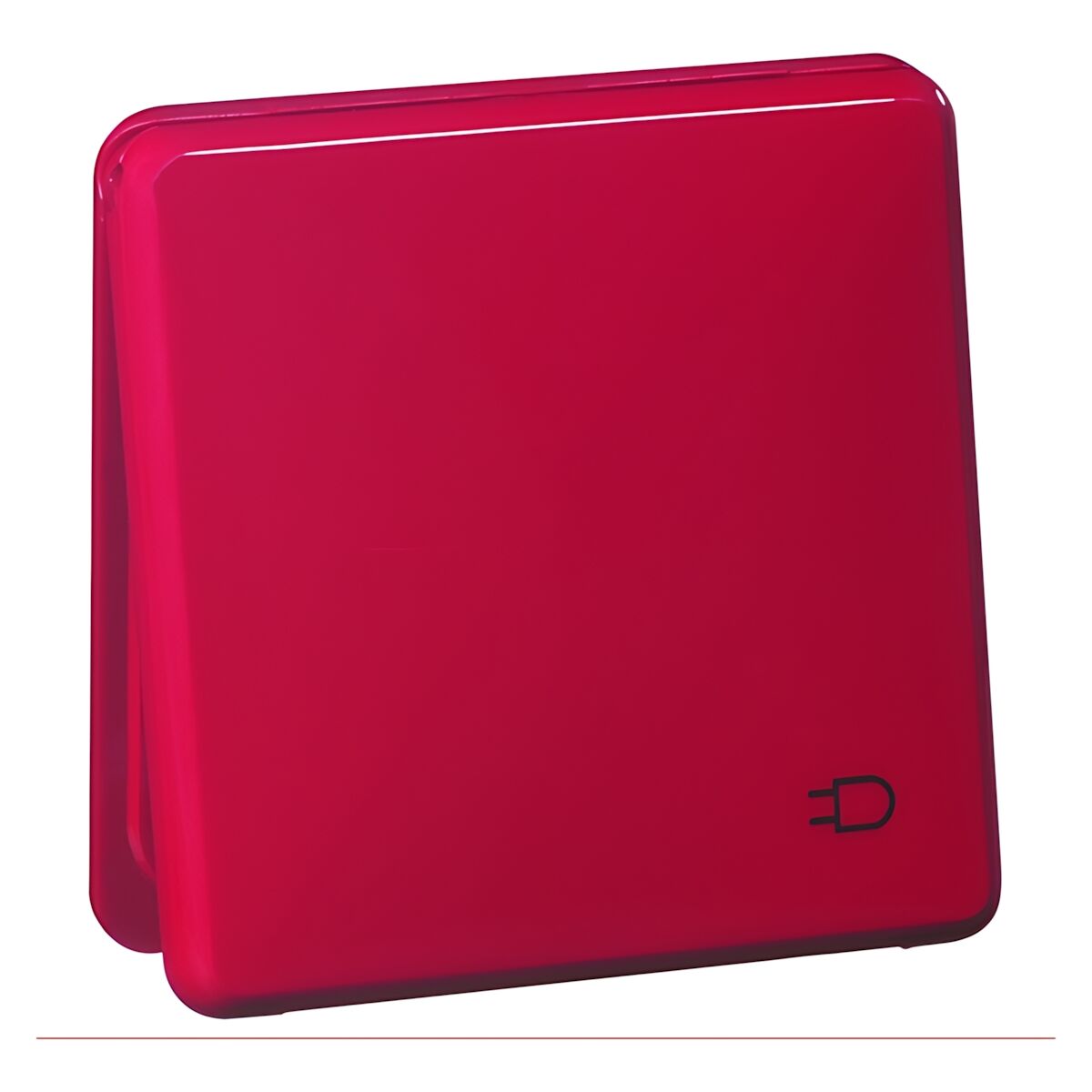 Peha Steckdose 00555221 Typ D 80.6611 K ROT