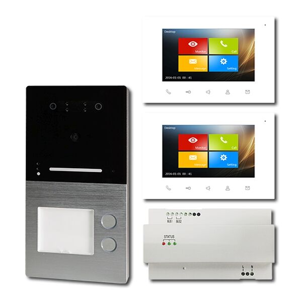 HHG Freisprechanlage m. Gesichtserkennung VILLA-AP-SET-2-FI Nr. VILLAAPSET2FI 