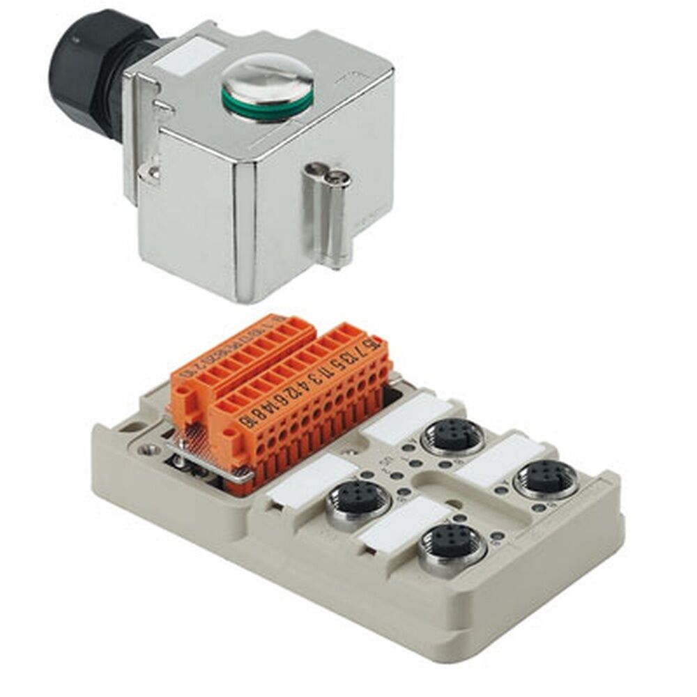 Weidmüller Passiver Sensor Aktor Verteiler 1701232000 Typ SAI-4-MH-5P M12