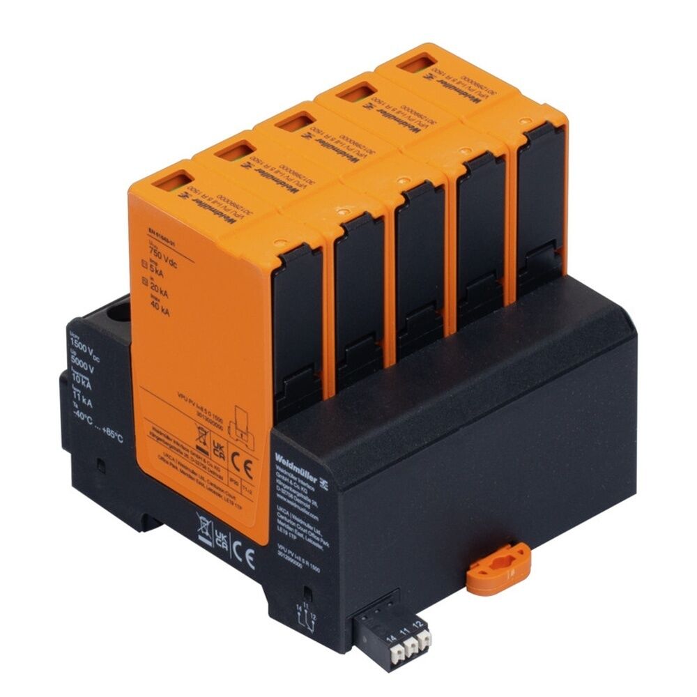 Weidmüller Überspannungsableiter 3012990000 Typ VPU PV I+II 5 R 1500