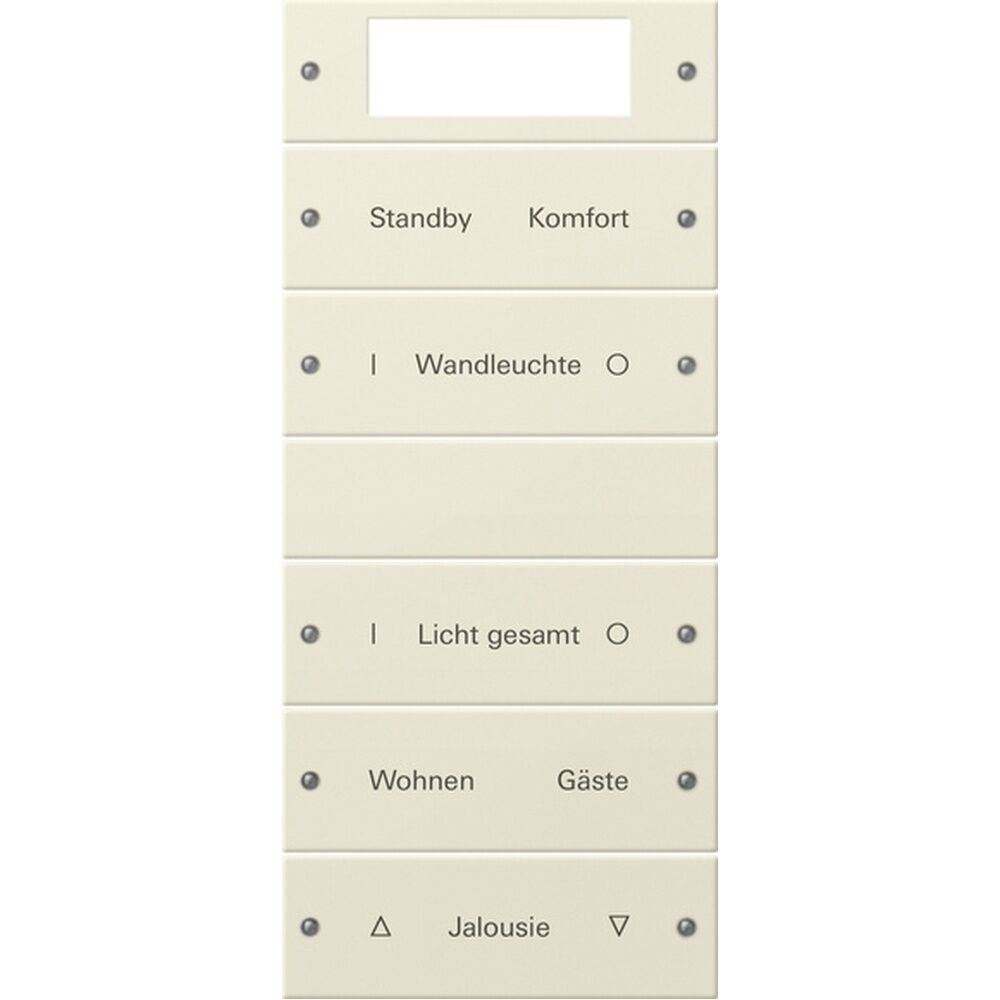 Gira Wippenset 5fach 221501