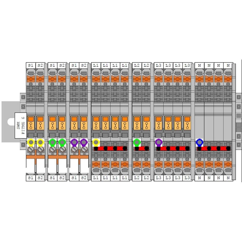 ABN Wandlerprüfklemme XSK281