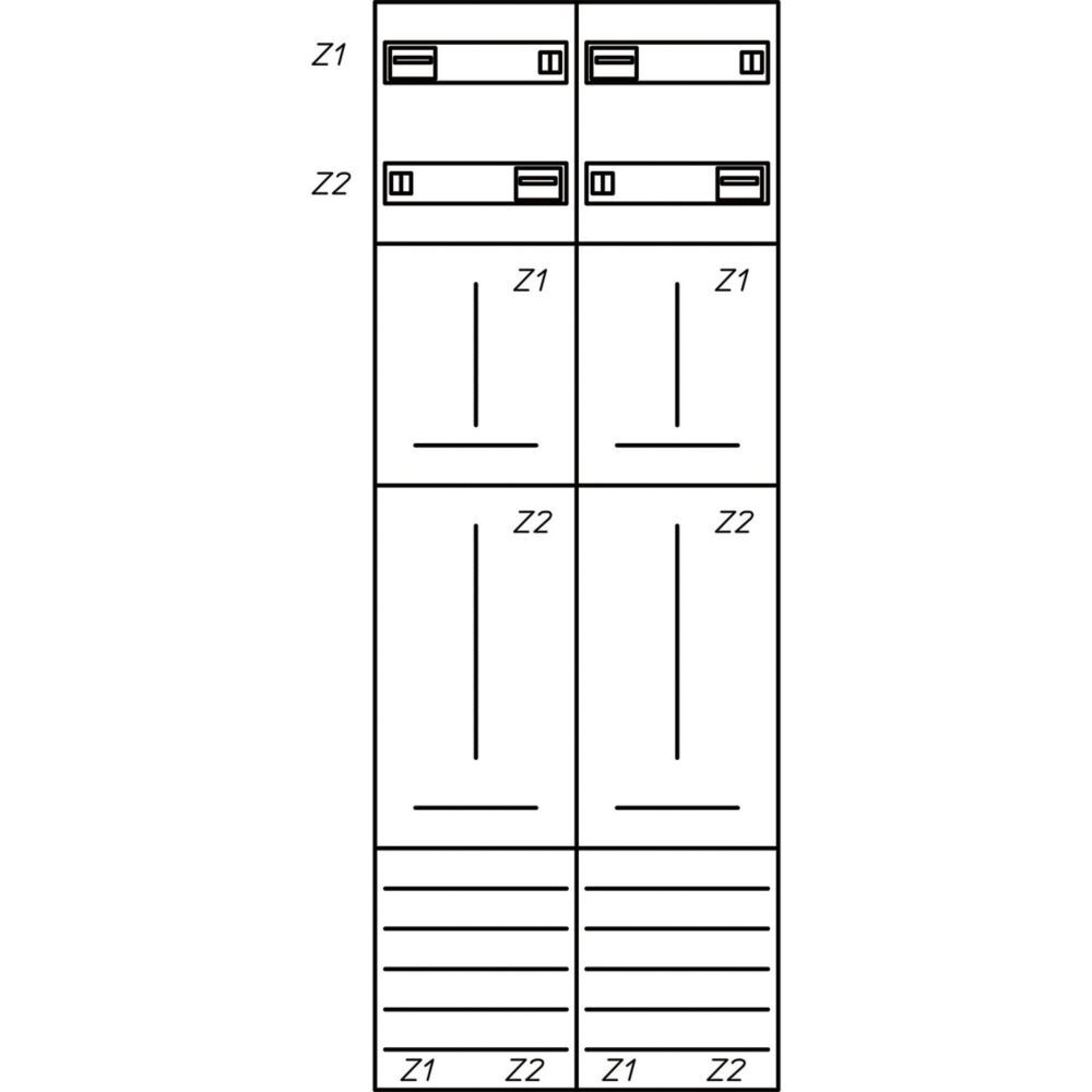 Eaton Zählerfeld 229183 Typ ZSD-Z29A0575