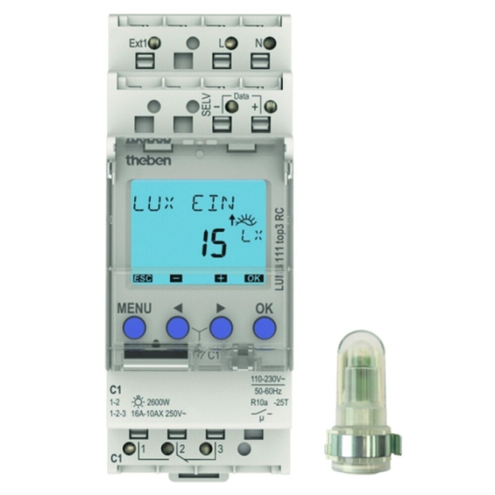 Theben Dämmerungsschalter 1110130 Typ LUNA 111 top3 AL 