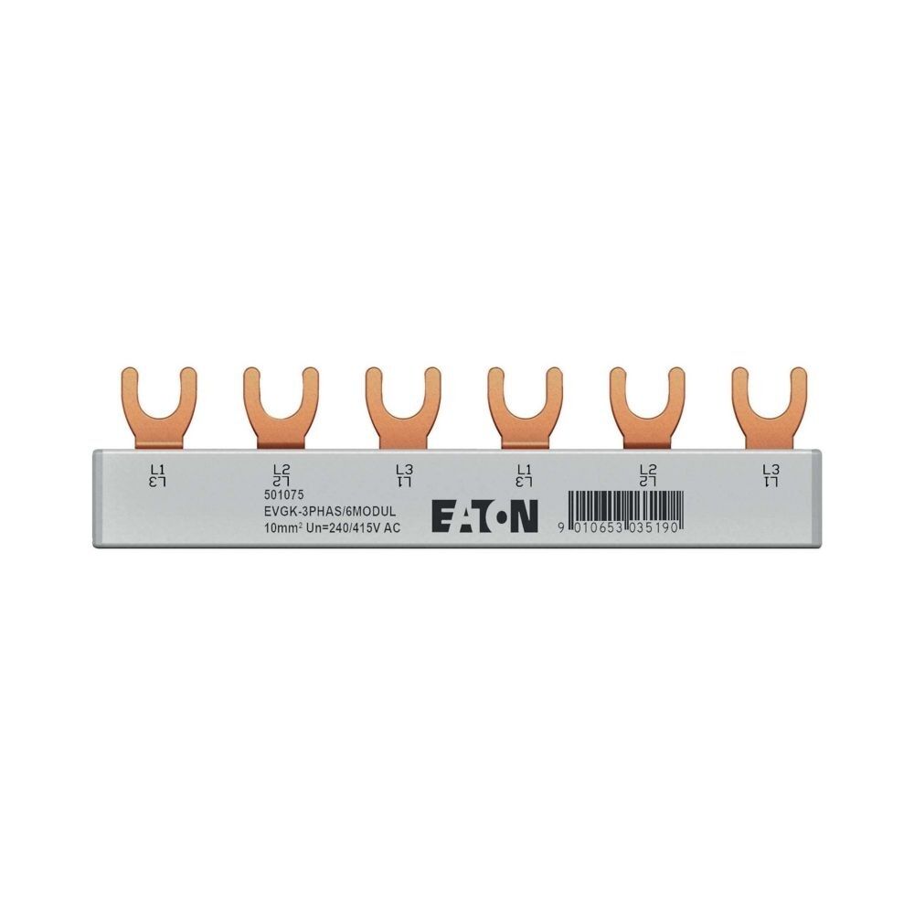 Eaton EVGK Gabelverschienung EP-501075 Typ EVGK-3PHAS/6MODUL 