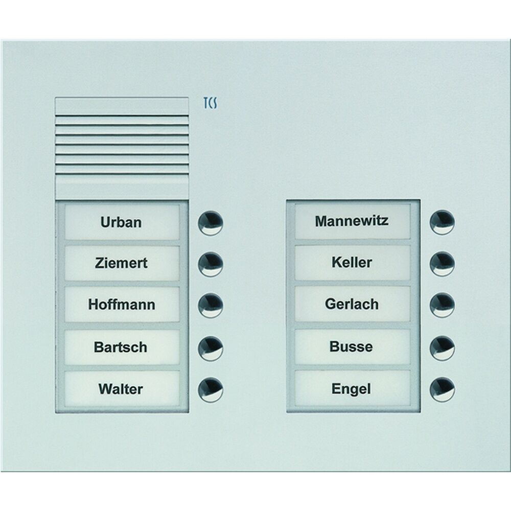 TCS Audio Außenstation PUK10/2-EN