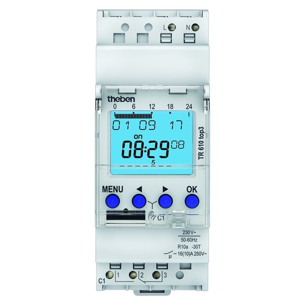 Theben Zeitschaltuhr 6100130 Typ TR 610 top3 