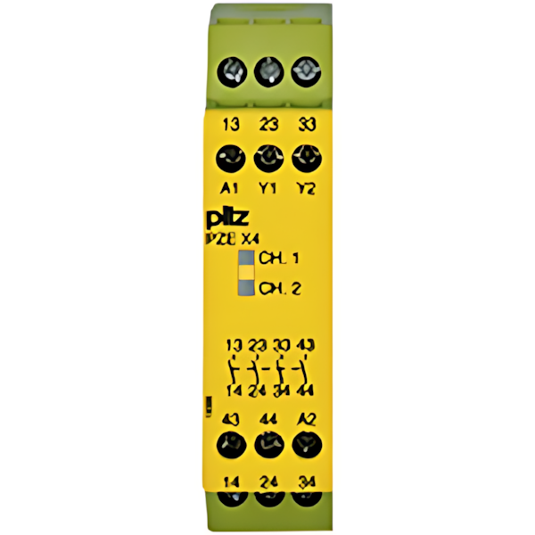 Pilz Kontakterweiterung 774585 Typ PZE X4 24VDC 4n/o 