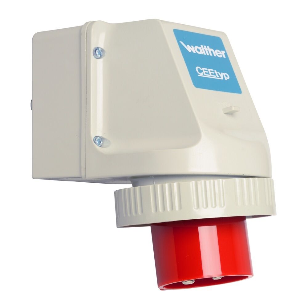 Walther-Werke Wasserdichter Wandgerätestecker 618406