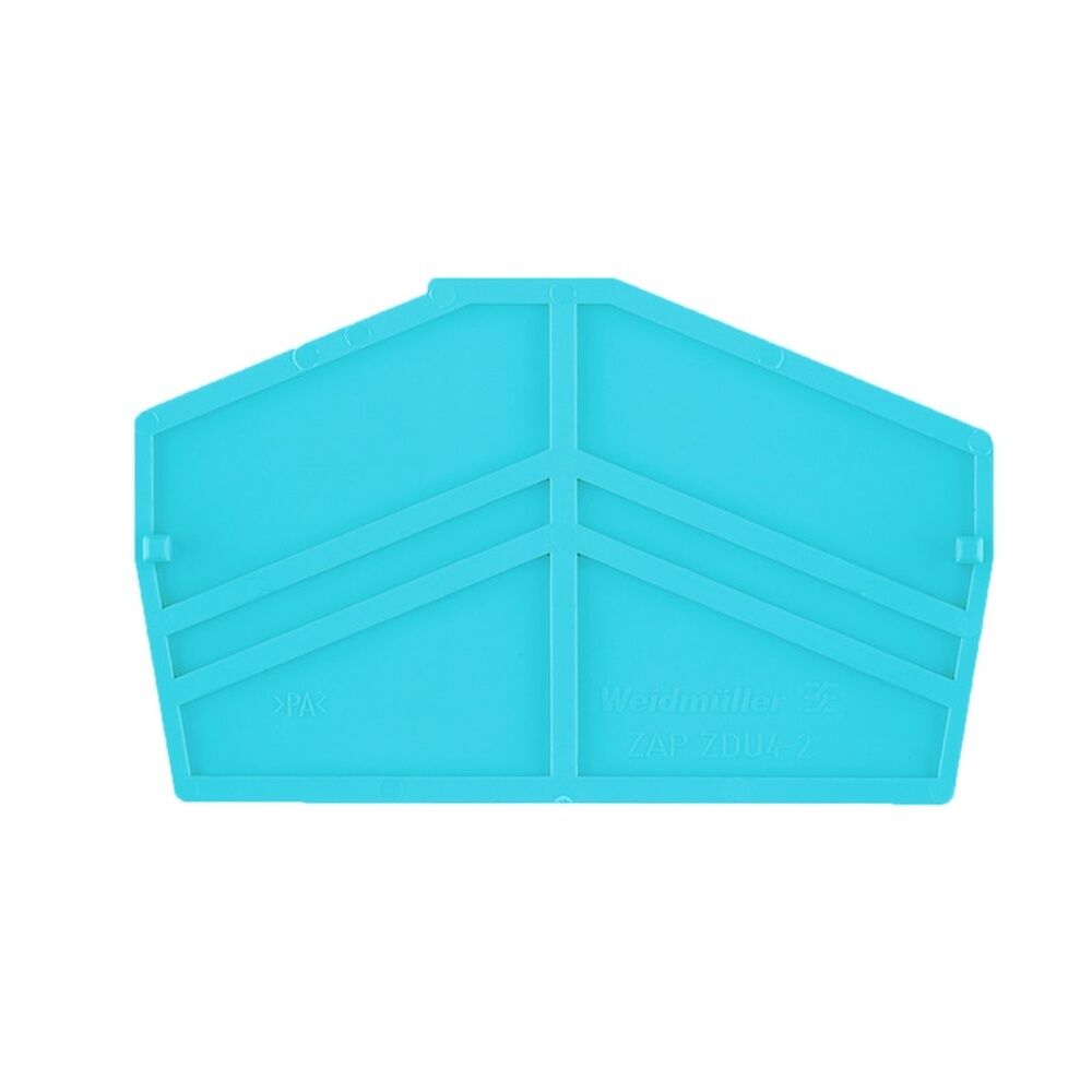 Weidmüller Abschlussplatte 1770880000 Typ ZAP ZDU4-2 BL