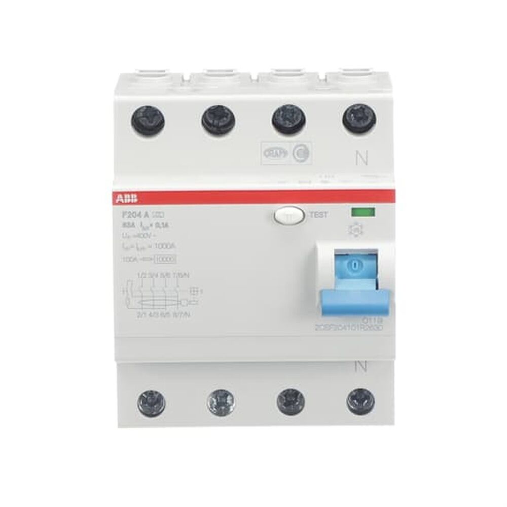 ABB Fehlerstrom Schutzschalter 2CSF204101R2630 Typ F204A-63/0,1