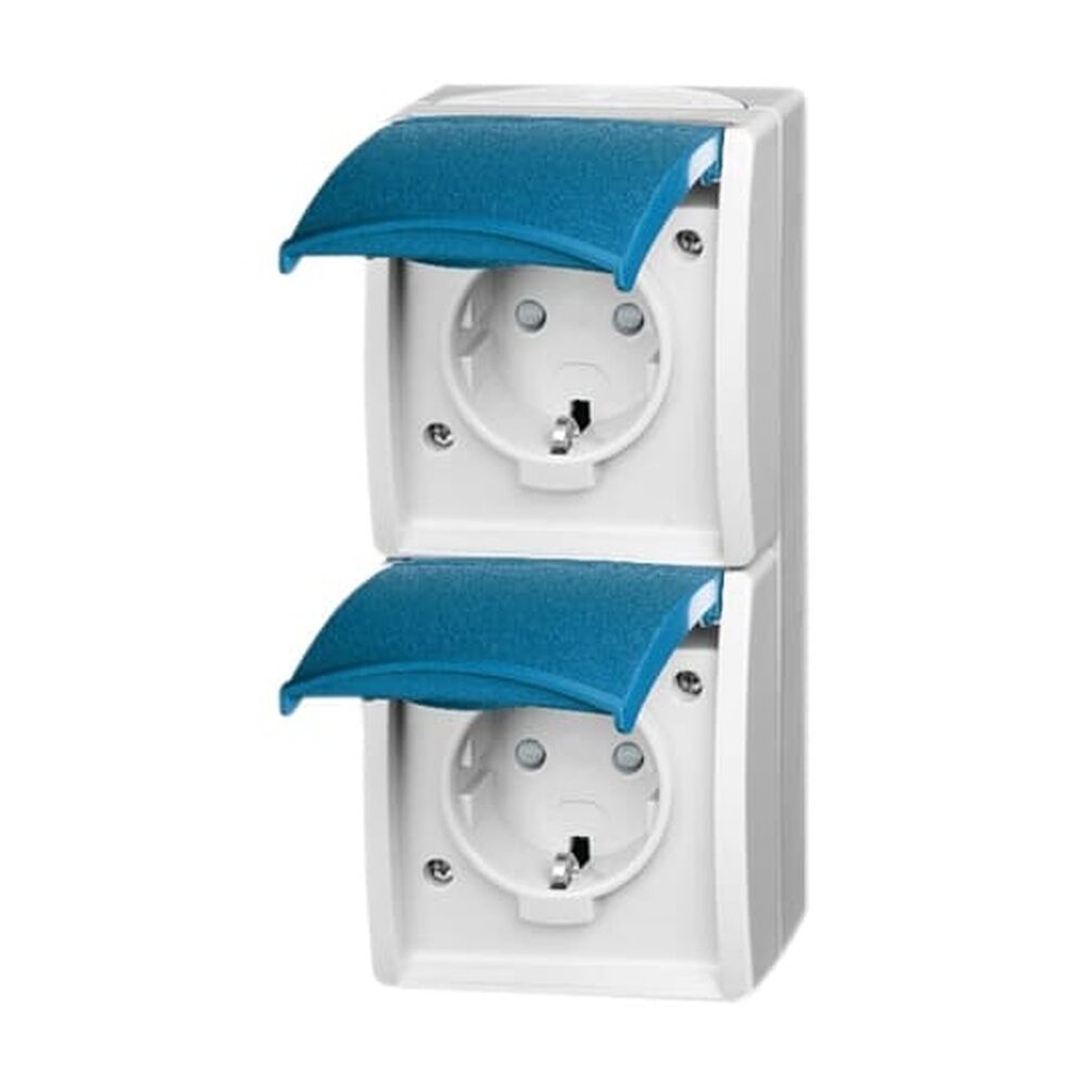 Busch-Jaeger SCHUKO Steckdose 20-02 EBW-53 Nr. 2CKA002084A0719 