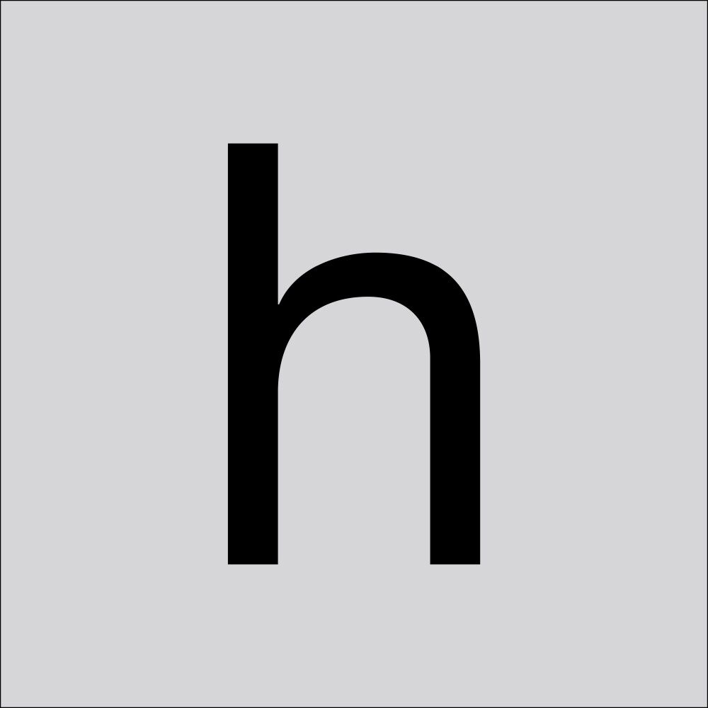 RZB Kleinbuchstabe 99222.003.H/K