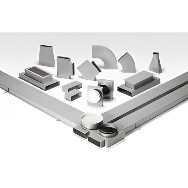 Helios Flachkanal Endstück 2937 Typ FK-EV 150/100