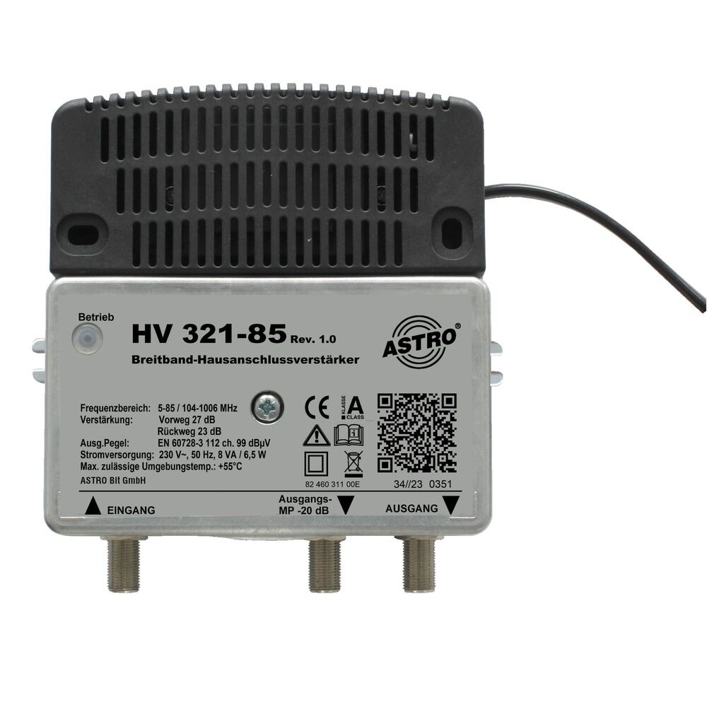 Astro Breitbandverstärker 00217314 Typ HV 321-85