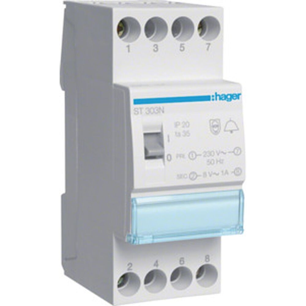 Hager Klingeltrafo ST303N