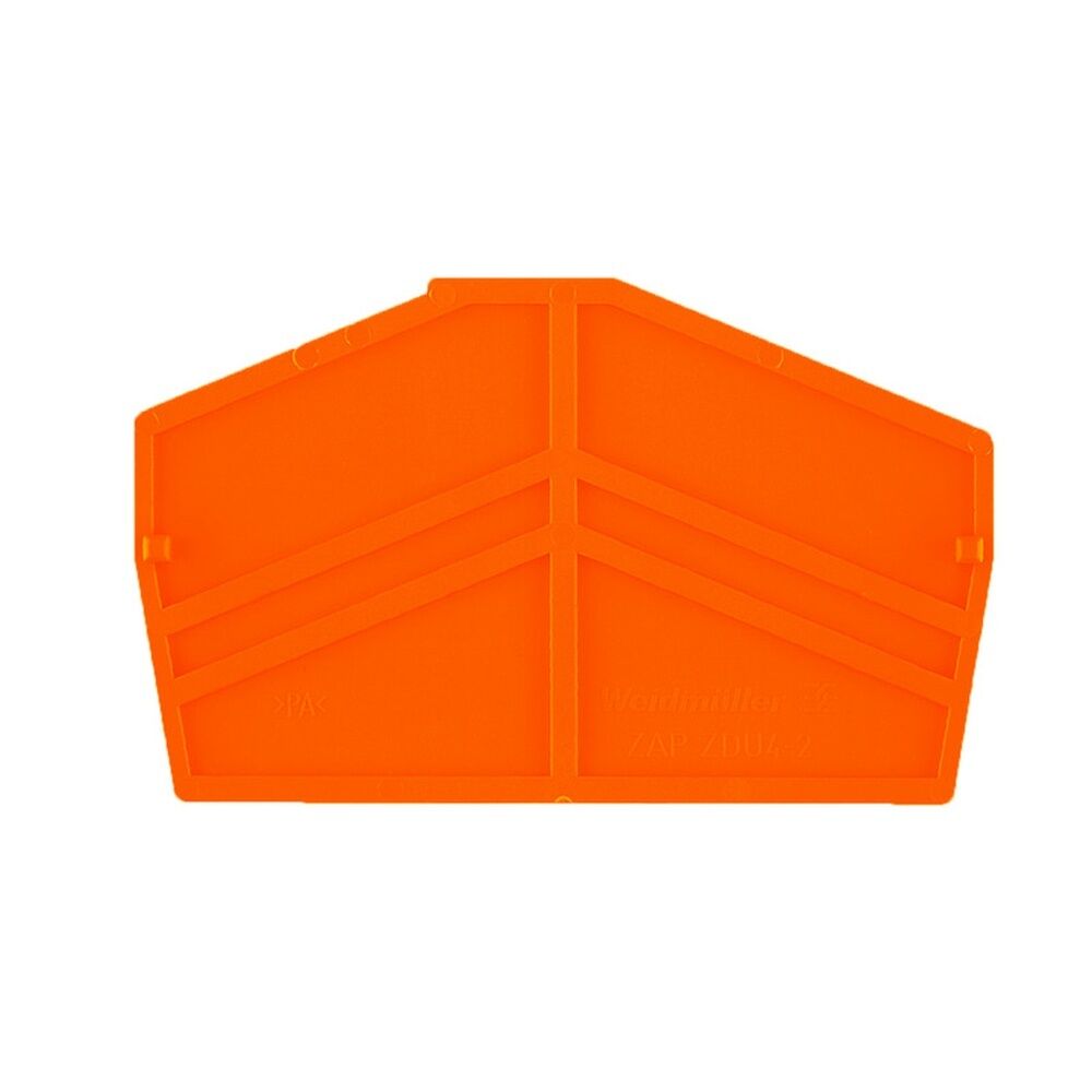 Weidmüller Abschlussplatte 1770890000 Typ ZAP ZDU4-2 OR