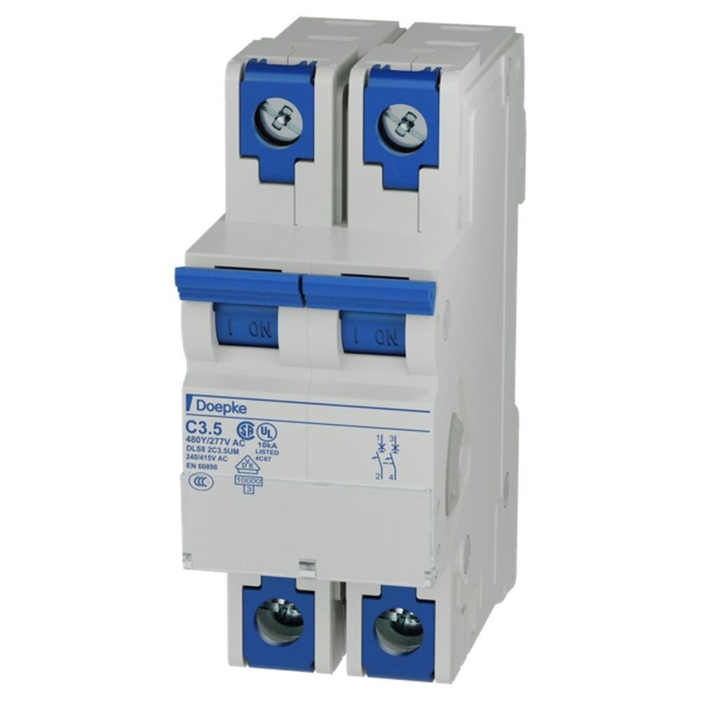 Doepke LS Schalter 2p C Char 09842110 Typ DLS 8 2C3.5UM