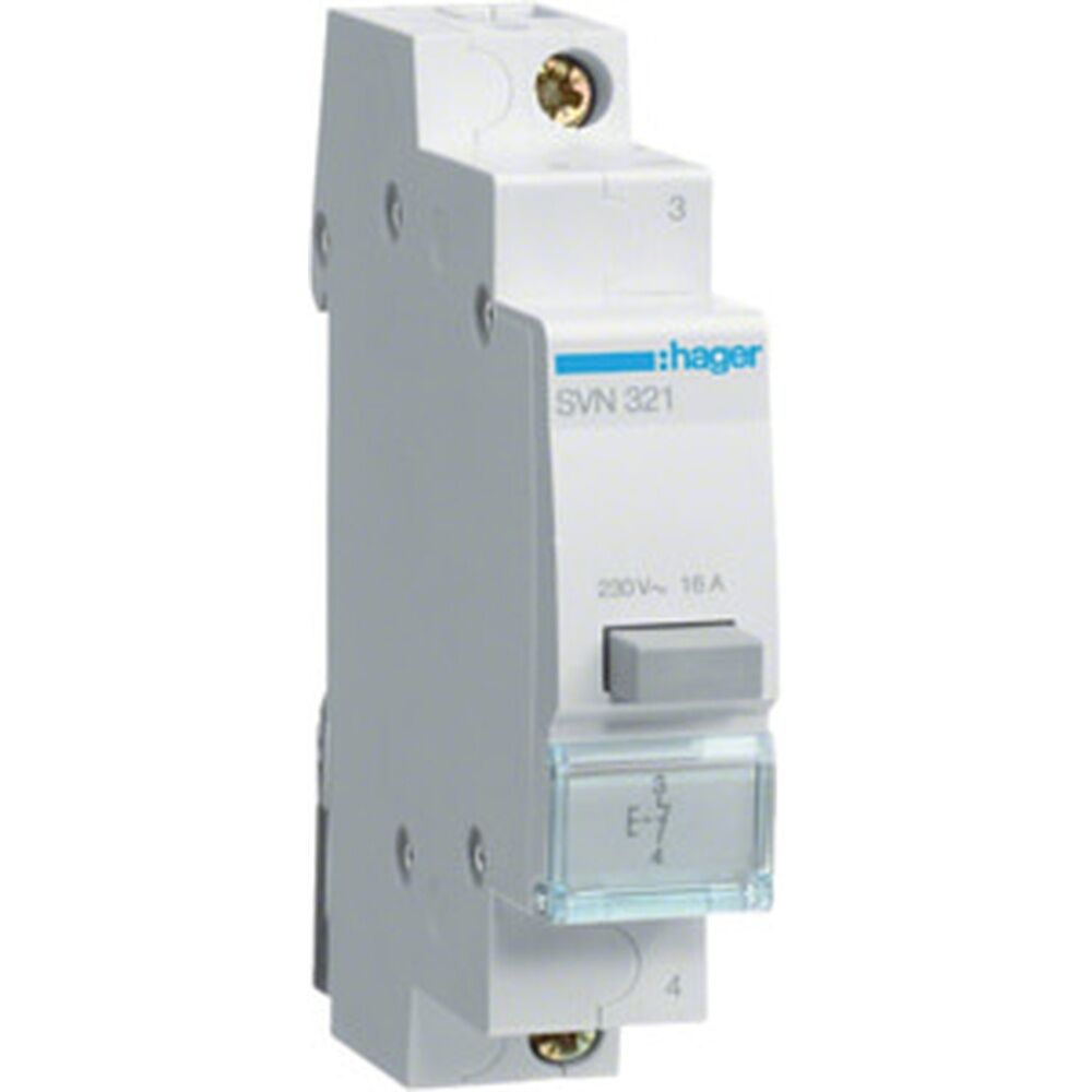 Hager Taster 16A SVN321