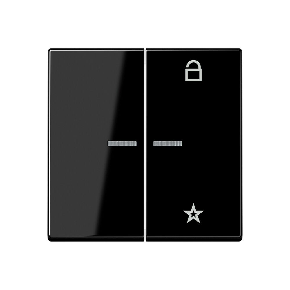 Jung eNet Funk Steuertaste FMA1701BFSW