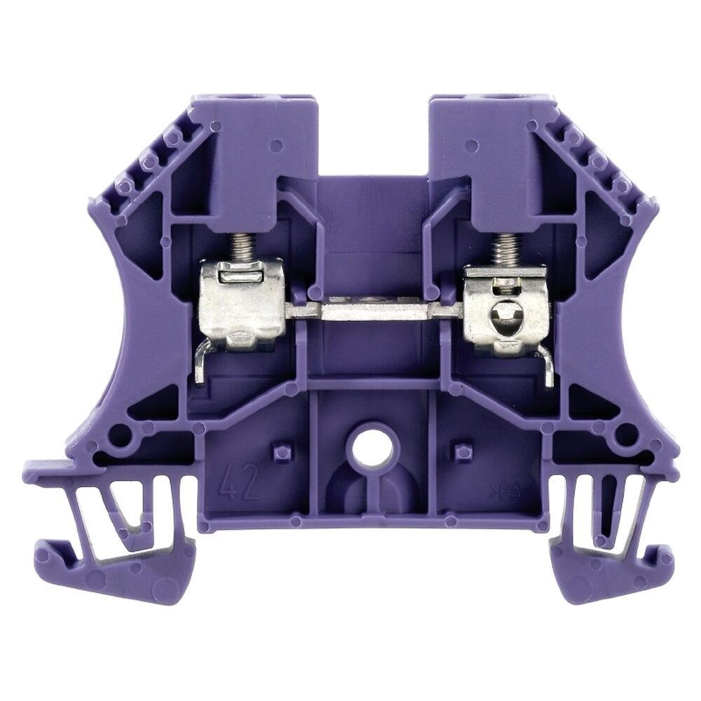 Weidmüller Durchgangs Reihenklemme 1037820000 Typ WDU 4 PA/VI