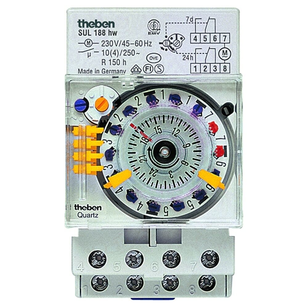 Theben Schaltuhr 1880108 Typ SUL 188 hw 