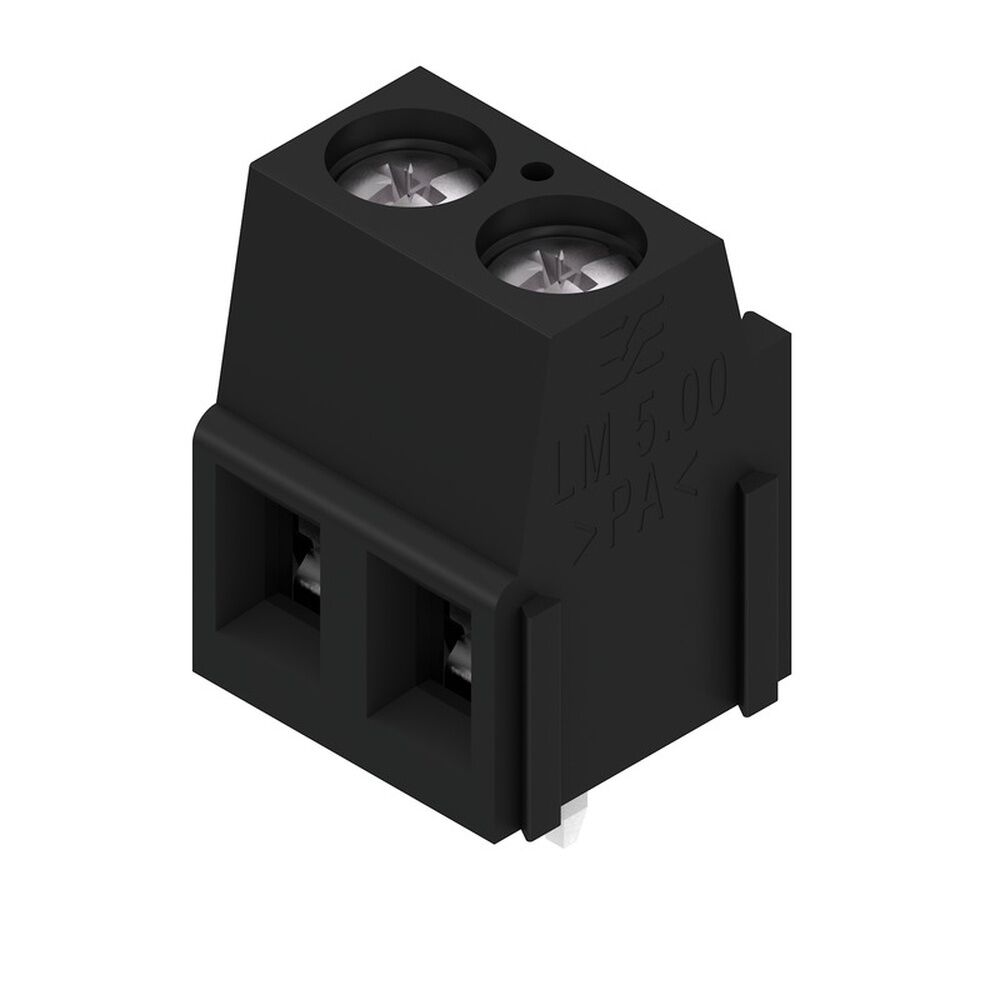 Weidmüller Leiterplattenklemme 1716020000 Typ LM 5.08/02/90 3.5SN BK BX