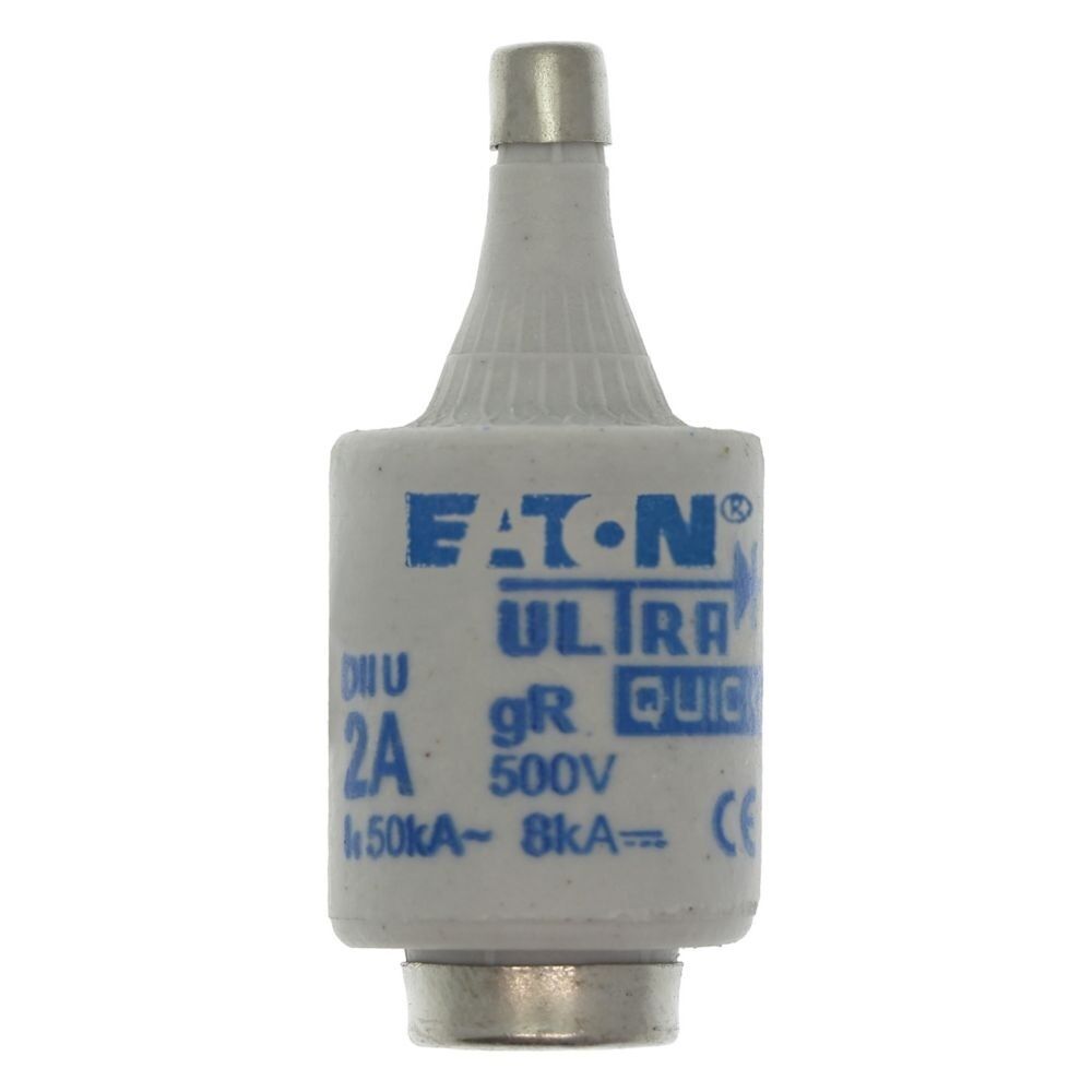 Eaton Sicherungseinsatz 2D27R Typ FUSE-D2 2A F GR 500VAC E27