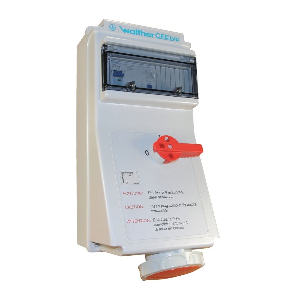 Walther-Werke Wandsteckdose AL139309UJ