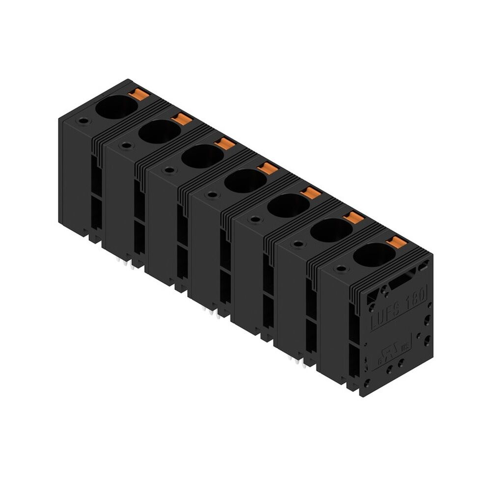 Weidmüller Leiterplattenklemme 2492260000 Typ LUFS 15.00/07/180V 5.0SN BK BX