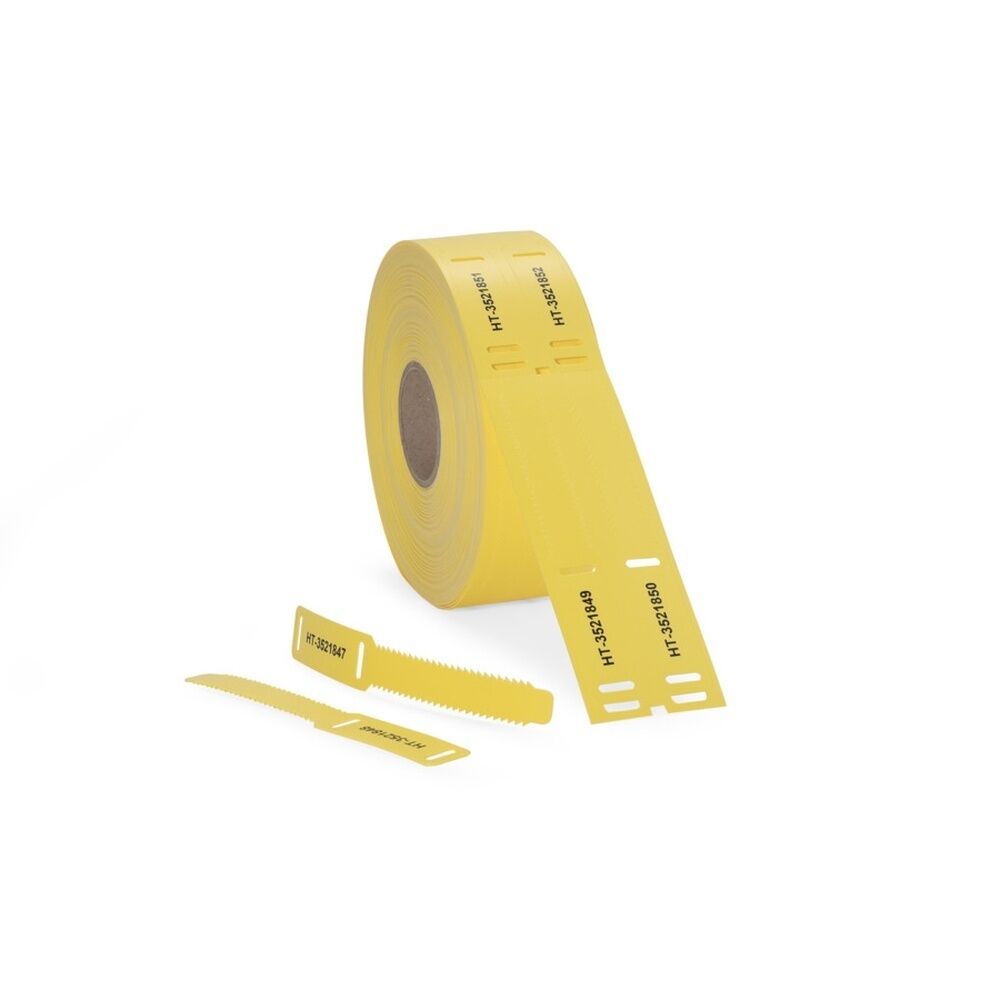 Hellermann Tyton Kennzeichnungsschilder 556-80591 Typ TAGPU18X124-LOOP-PUR-RD (300)