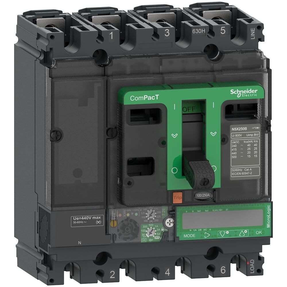 Schneider Electric Kompaktleistungsschalter C25H47E250