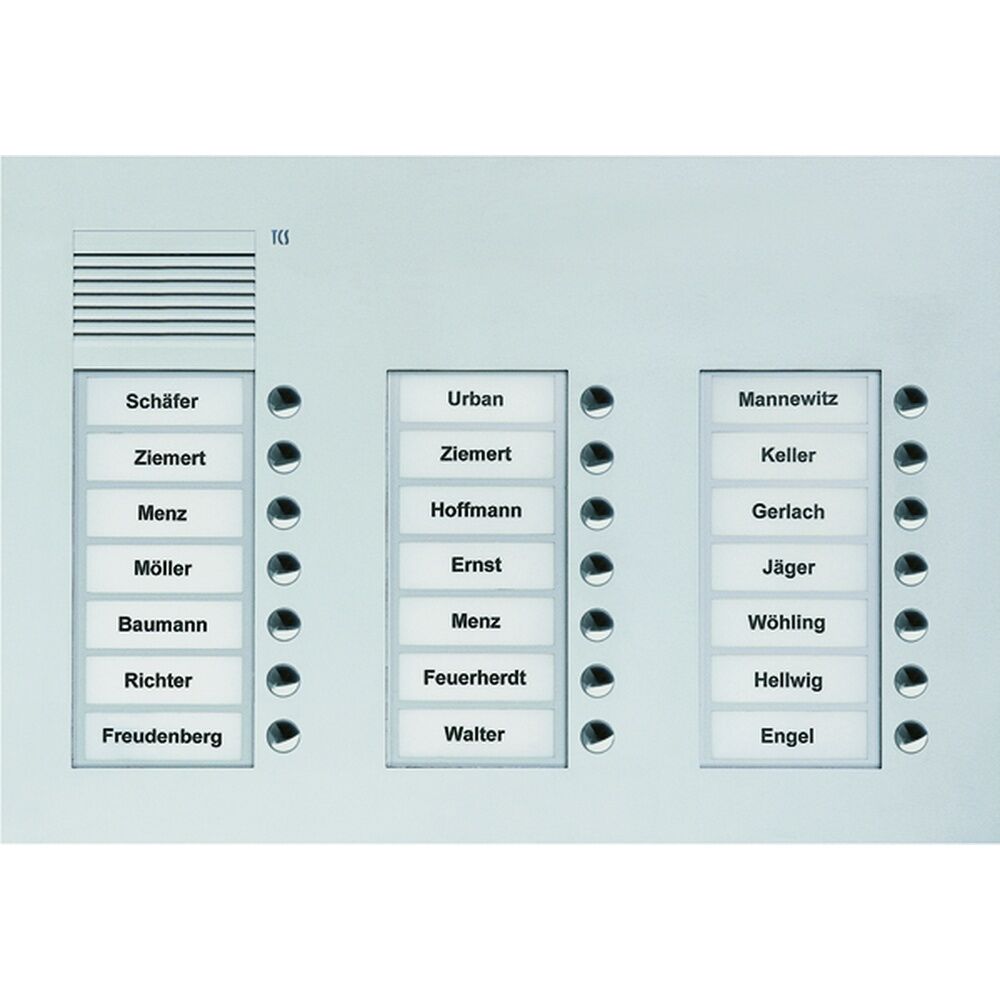 TCS Audio Außenstation PUK21/3-EN