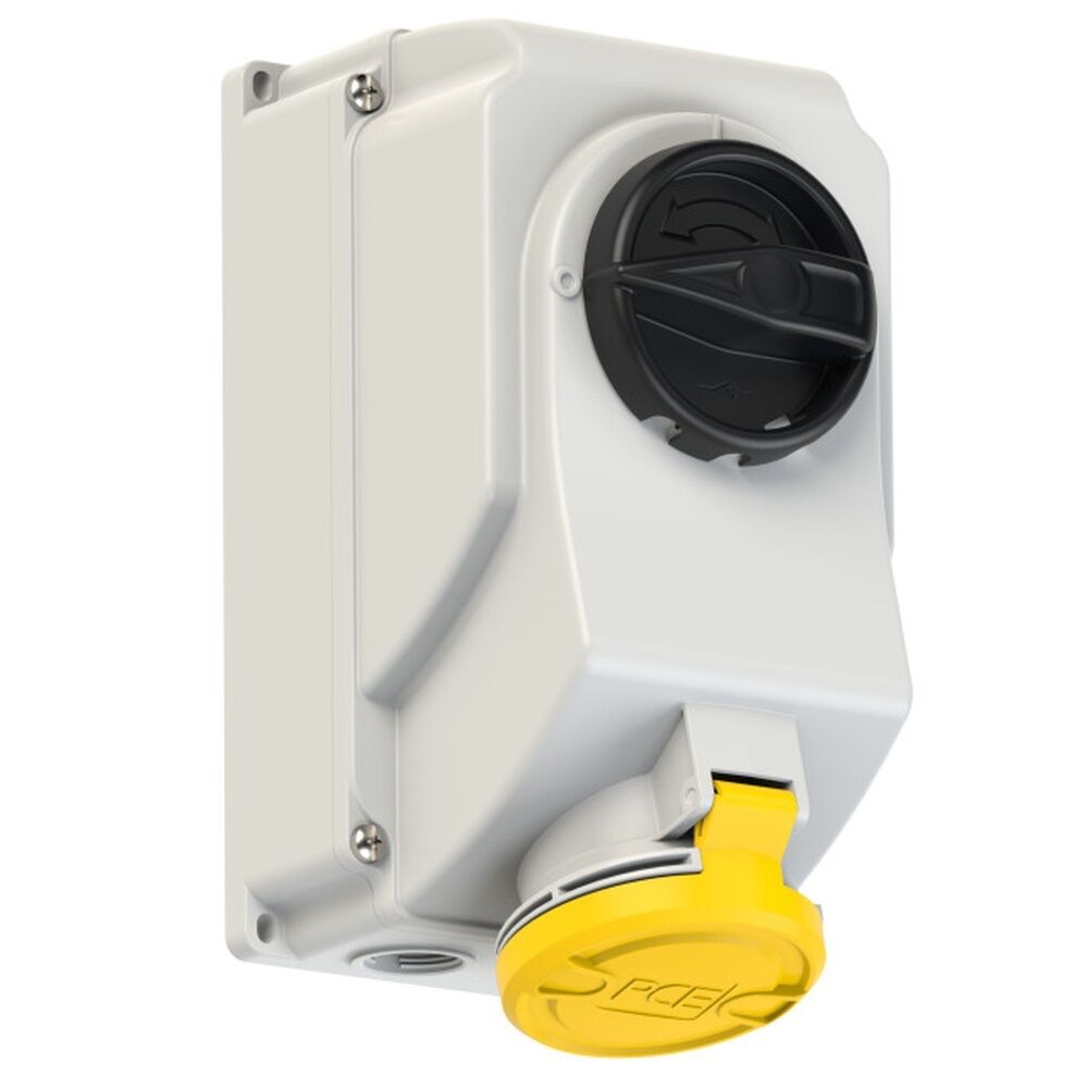 PC Electric Abschaltbare Wanddose 7523-4