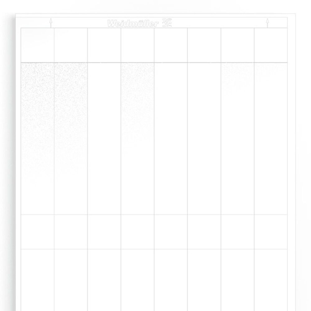 Weidmüller Kabelmarkierungssystem 1712491044 Typ LM WO 25/140 WS