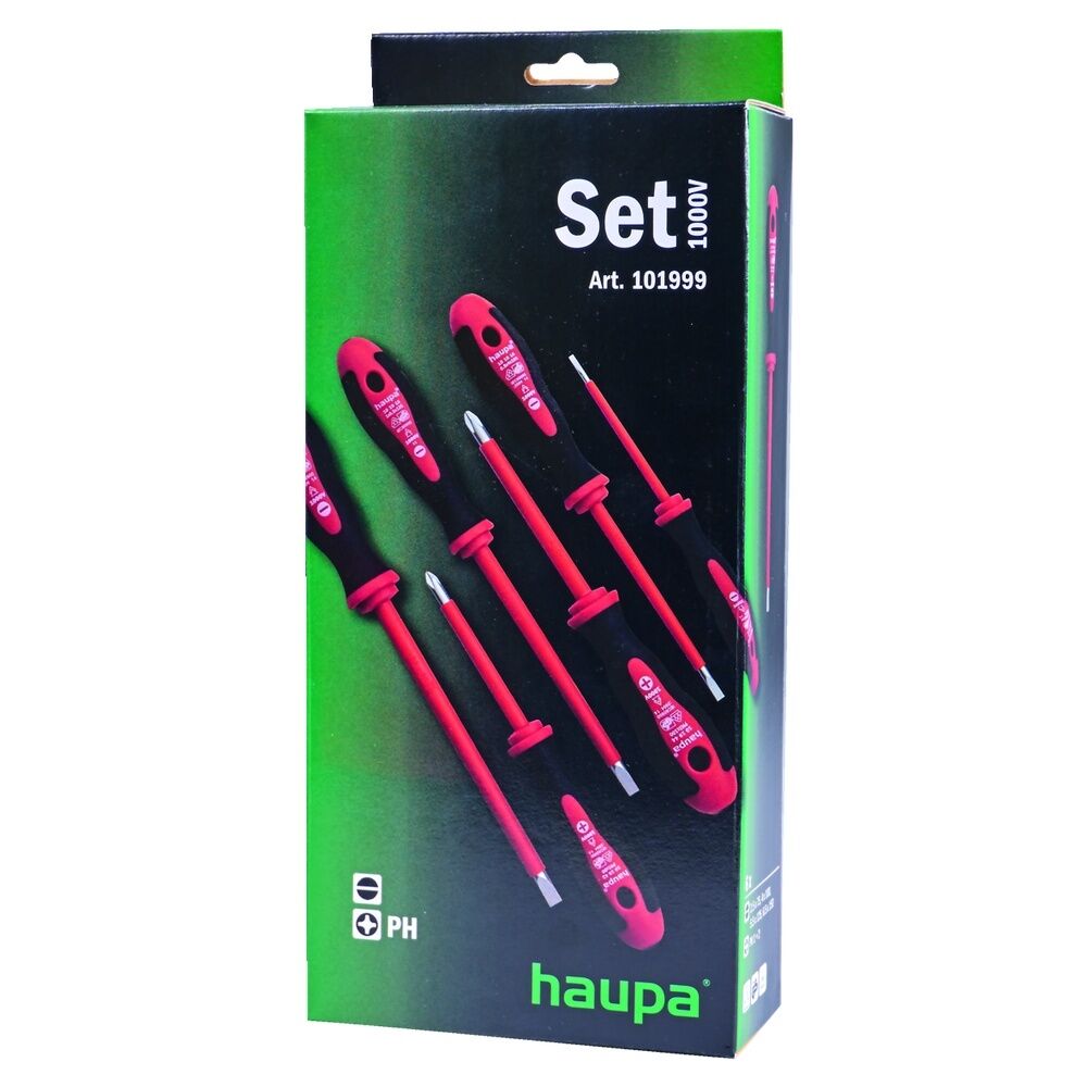 Haupa 2K VDE Schraubendrehersatz 101999