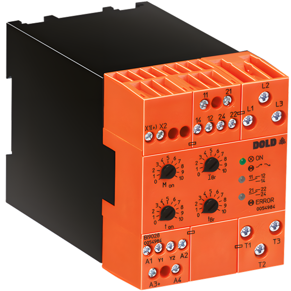 Dold Sanftanlaufbremsgerät 0055209 Typ BI9028.38 3AC200-480V UHAC230,DC24V